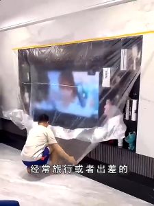 【Fast Delivery】 Disposable Furniture Dust Cover Dust Cloth Dust Film Decoration Plastic Protective Film Cover Dustproof