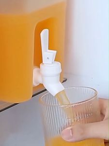 Large Capacity 3.5L Cold Kettle with Faucet Beverage Drink Hot Cool Dispenser for Fridge Refrigerator