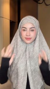 ABISIN STOK HIJAB SEGI EMPAT MOTIF TERBARU / KERUDUNG SEGI4 MOTIF / JILBAB SEGI EMPAT MOTIF