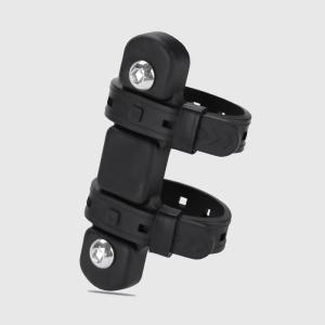 (Ce14)Bicycle Water Bottle Mount Adaptor Silicone Gel Bandage Kettle Cage Strap Seatpost Fork Frame Install Holder Adapter