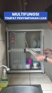 RAK PIRING PLASTIK NAPOLLY RAK DAPUR PLASTIK