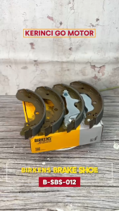 Birkens SBS-012 Kampas Rem Belakang Brake Shoe Ertiga 12-17