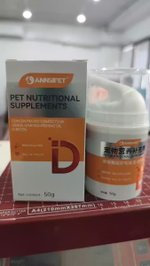 ANNSIPET Pet Nutritional Supplements Concentrates Competition Grade Hair Nourishing Oil D-Biotin 50g