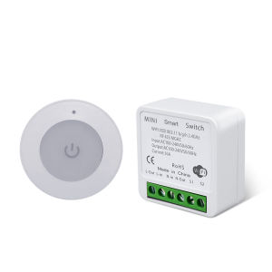 สวิตช์อัจฉริยะ RF 433Mhz Tuya Smart Wifi พร้อมรีโมทไร้สาย ควบคุมผ่านแอป Smart Life รองรับการสั่งงานด้วยเสียงผ่าน Alexa Google Home และ Alice ใช้ไฟ AC100-240V
