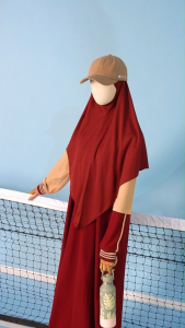 Nusseyba - Ditsi Dress - Gamis Wanita Daily - Dress Muslimah Simple Elegant - Bahan Combed Pique Diamond - Gamis Ringan Anti Ribet