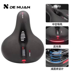 Yên Xe Đạp Thoáng Khí Giảm Xóc Thoải Mái Cỡ Lớn Dành Cho Cả Nam Và Nữ Xe Đạp Địa Hình Xe Đạp Đường Trường Kèm Thảm Bảo Vệ Phía Trước