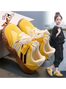 Adotom Summer New Soft Bottom Girls Sports Shoes Casual Leisure Training Shoes Anti-slip Rubber Sole PU Leather+Mesh Inner