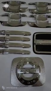 PAKET OUTER OLD MANGKOK HANDLE TANK COVER TUTUP TENGKI HANDEL INNOVA 2004-2015 CHROME