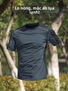 HROLRN | Áo Thun Thể Thao Lụa Ice Silk Thoáng Khí