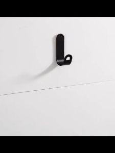 ICHINOVA 5pcs Heavy Duty Wall Hooks Waterproof Sticky Hooks For Hanging Bathroom Towel Keys Coat Bag