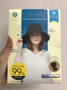 Happiness Trio Barbie Hsus Same Style Sun Protection Hat Japan UV Hat Cut UV Protection Sunshade 99% Bucket Hat