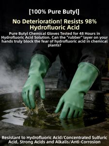 TAODUN | Chemical Protection Acid-Resistant Butyl and Fluoro Rubber Gloves