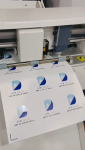 PIN DECAL - Decal sữa nhựa nhám PP chống nước (loại dày 75mic) - khổ A4 A3 - in Laser Offset