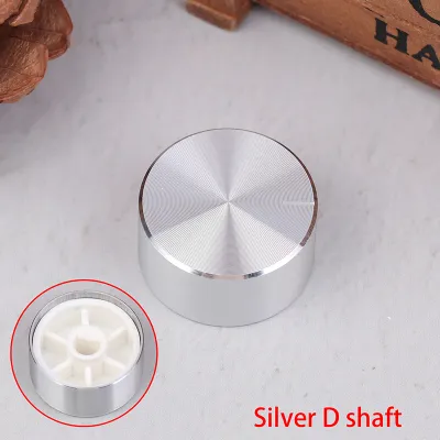 25x13MM Aluminum Alloy Rotary Encoder Switch Shaft Hole 6MM Potentiometer Knob Audio Amplifier Synthesizer Volume Control Knob