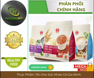 Bột Mè Đen  Hạt Sen BÍCH CHI  Có Đường Túi 400g ( 20 Gói Nhỏ Bên Trong)