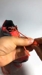 Sepasang Tali Sepatu Karet Elastis Shoe Laces Premium Quality Hitam Tali Sepatu Unik Lazy