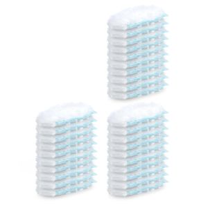 1 Handle & 6 Pack Heavy Duty Duster Refills Disposable Multi-Surface Cleaning Duster Head Replacement for Home Dusting