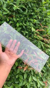 OAS Acrylic Partition Sheet แผ่นอะคริลิคกั้น โอเอเอส สีใส หนา 2 มม. ขนาด 30x10x3 ซม. #2301003