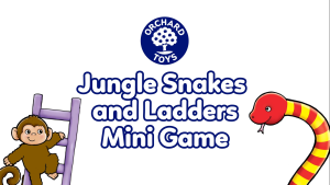 Trò chơi Jungle Snakes & Ladders Mini Game giúp trẻ phát triển kỹ năng đếm và khả năng quan sát