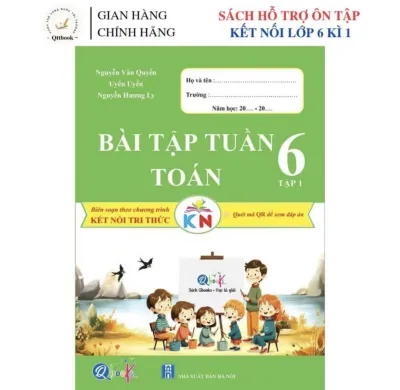 Sách - [ Lớp 6 - Học Kì 1 - Kết Nối Tri Thức ] - Bài Tập Tuần Toán 6 Học Kì 1