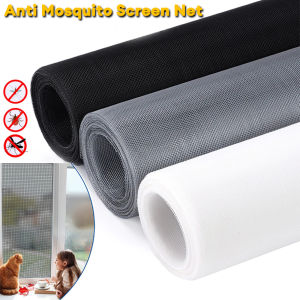 ตาข่ายกันมุ้งลวดกันยุงตาข่ายหน้าจอหน้าต่างตาข่ายสามารถตัดหน้าจอมุ้งกันยุงปรับขนาดได้มุ้งลวดการซ่อมแซมสำหรับหน้าต่างประตูลานบ้าน