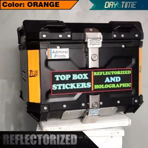 Alloy Top Box Sticker Waterproof Zeus Classic Edition (REFLECTORIZED)