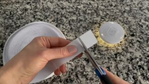 WWHOTO การติดตั้งที่ยึดกาวสีขาวแข็งแรงเทปกาวเกาะแน่นด้วยตัวเองเทปกาวยึดหลังติดตะขอและห่วงสีขาว