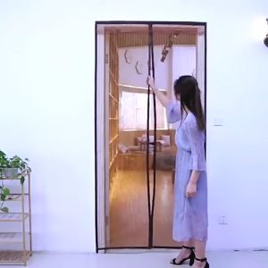 ม่านกันยุง ม่านติดประตู มูกบู 90*210 ซม. 100*210 ซม