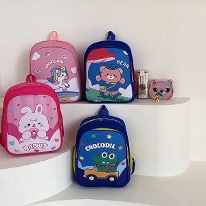 Madora Tas Ransel Sekolah Anak TK SD PAUD Karakter Kartun Lucu Kekinian Korean Style