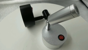 Jewelry store LED small spotlight surface mounted energy-saving mini simple universal super bright 3W spotlight store wireless battery light