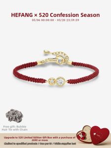 HEFANG Jewelry | Elegant Versatile Red Rope Bracelet