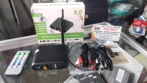 Thiêt Bị Nhận Bluetooth Không Dây Cho Loa Amply Có Remote Điều Khiển - BT08