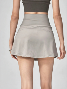 Anti-exposure High-waisted Sport Skirt