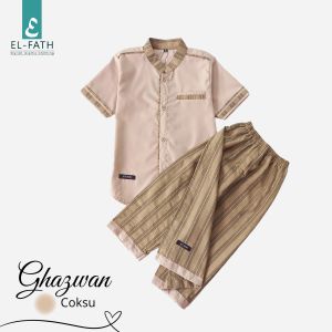 setelan sarung celana Koko anak gazwan El fath