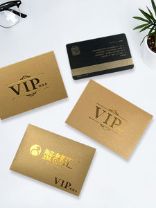 Shopping Card Mini Envelope Gift Card Set Custom Gift Card VIP Card Blank Mini Fancy Membership Card Bag Gift Certificate Sets of Golden Shopping Card Classy Creative VIP Card Pack Gilding Logo