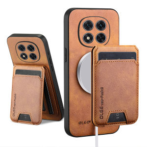 szhaiyu | Magnetic Leather Case for POCO F7 X7 F8 X8 Pro Ultra Max Card Holder Detachable Wallet Shockproof Protective Cover