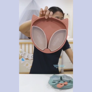 TIDY TOT จานซิลิโคนพรีเมียมเกรด Silicone Plate & Pots