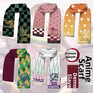 Warm Anime Peripheral Nezuko Scarf