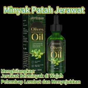 Jaysuing  Minyak Pati Penghilang Jerawat   Serum Pembaikan Jerawat Pelembap Lembut untuk Minyak Muka Tanda Jerawat dan Parut Jerawat