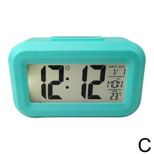 Desk Decorations Table Clock Bedroom Decoration Led Digital Alarm Clock Data Times Calendar Electronic Multi-function Desktop
