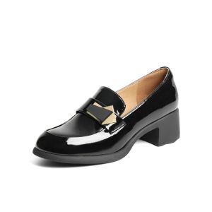 Belle | High Heel Slip-On Loafers