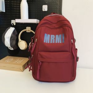 Large Capacity Backpack for Junior High School Boys Stylish Double Shoulder School Bag Casual Simple Style Waterproof And Lightweight