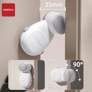 Nút Chặn Cửa An Toàn Cho Bé Chống Kẹp Tay Chặn Cửa Nhà Ngăn Chặn Đóng Cửa Tự Động Bảo Vệ Trẻ Em Bảo Vệ Cạnh Hình Vòng Cung ABS/TPR Cho Mọi Lứa Tuổi