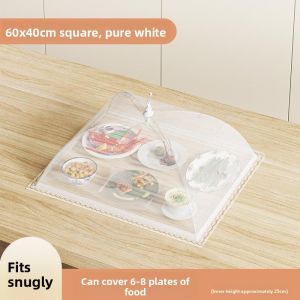 MONLEYTA | Foldable Food Cover Lid New 2025 Dustproof Tablecloth For Home Use Restaurant Grade Polyester No Handmade Required