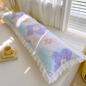 SUNLIGHT HOME ปลอกหมอนยาวลายลูกไม้ปลอกหมอนคู่เนื้อนุ่ม/ปลอกหมอนข้างปลอกหมอนคู่ยาวระบายอากาศได้