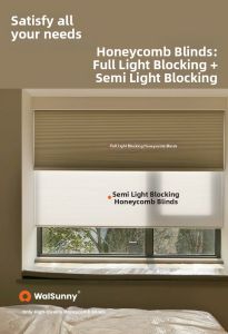 Double Layer Day and Night Light Blocking Electric Operated Curtain