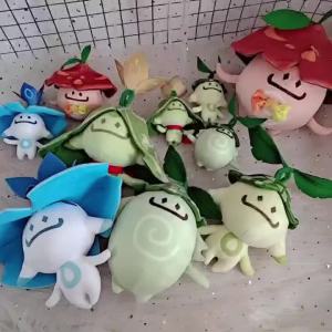 10cm Genshin Impact Sumeru Aranara Plush Cotton Doll Pillow Cosplay Cartoon Props Accessories Christmas Gift For Kids