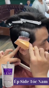 Kem Ép Tóc NAM SIDE LUSY - 500ml kem ép side tóc nam tạo kiểu mái tóc