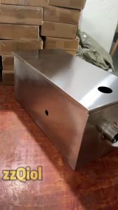Grease Trap 4 Lapisan Stainless Steel Ukuran Besar Penyaring Lemak Dapur saringan lemak 60*30*30cm bagus