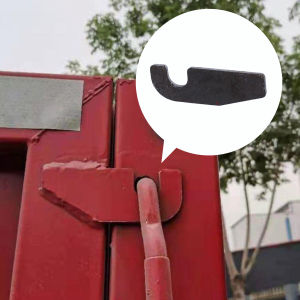 C.B.【Ready in Stock】 Heavy Duty Metal Truck Hook Lock Latch For Trucks Bar Latch Keep Plate